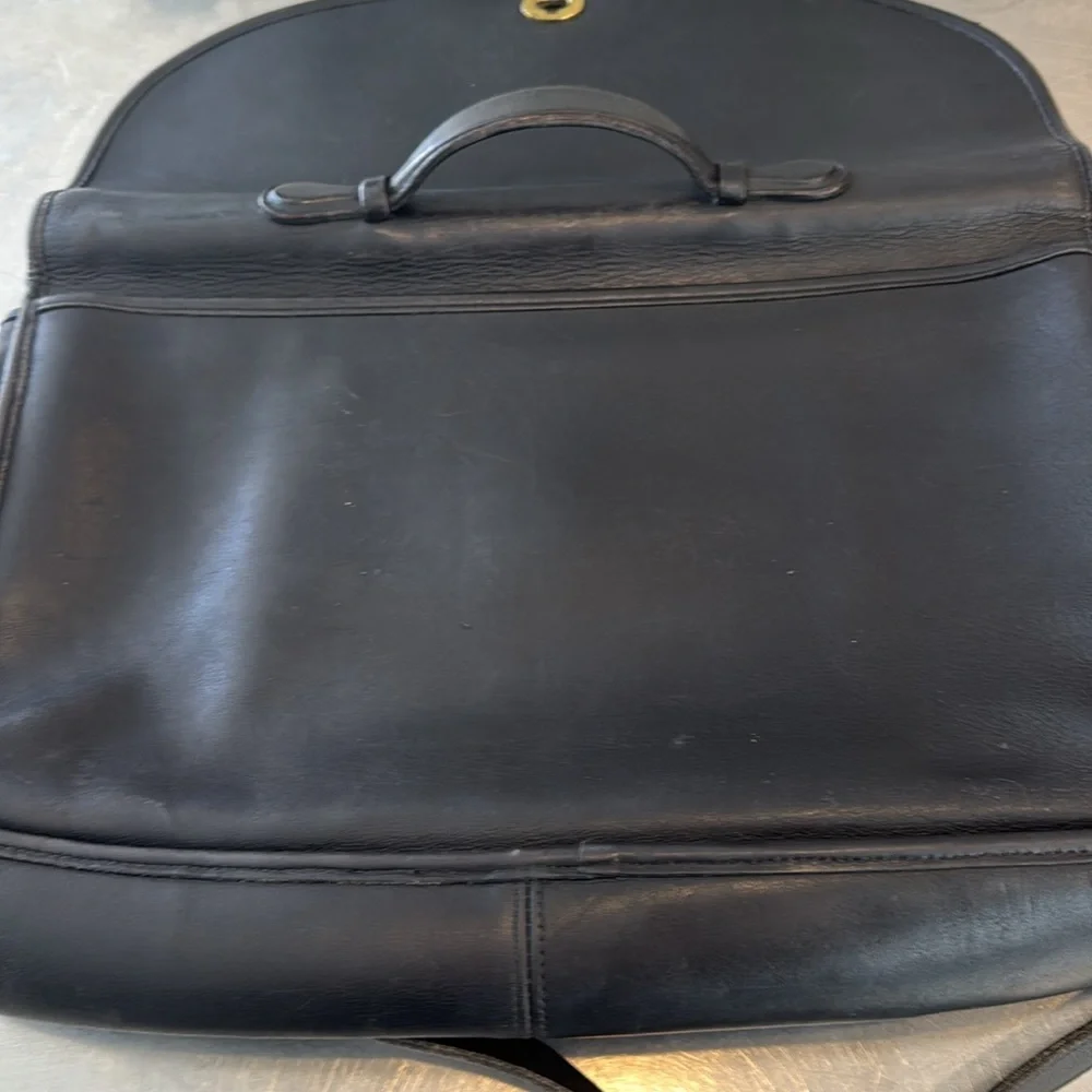 Vintage coach classic briefcase/book bag - Picture 6 of 7